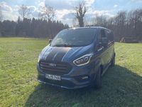 Gebraucht Ford Transit Custom Sport 185 PS (136 kW) 2019 Blau Van / Kleinbus