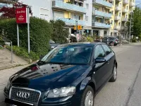 Gebraucht Audi A3 102 PS (75 kW) 2007 Blau Kleinwagen