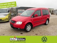 Gebraucht VW Caddy 80 PS (58 kW) 2009 Tornadorot Van / Kleinbus