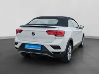 Gebraucht VW T-Roc Cabriolet Style 150 PS (110 kW) 2021 Weiß Cabrio