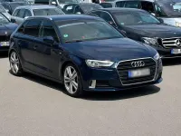Używany Audi A3 S-Line 150 KM (110 kW) 2017 Niebieski Sedan/Limuzyna