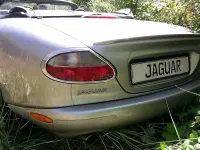 Gebraucht Jaguar XKR 363 PS (266 kW) 1999 Silber Cabrio