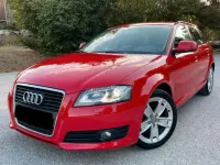 Gebraucht Audi A3 125 PS (91 kW) 2009 Rot Kleinwagen