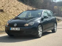 Gebraucht VW Golf VI 105 PS (77 kW) 2010 Schwarz Kleinwagen