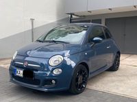 gebraucht Fiat 500 Sport—Ausstattung Mediterraneo Blau Metallic