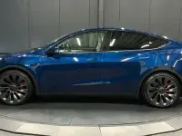 Brugt Tesla Model Y Performance 392 kW (534 HK) 2023 Blå SUV