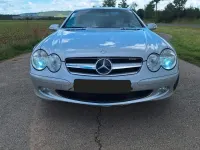 Gebraucht Mercedes SL500 306 PS (225 kW) 2003 Silber Cabrio