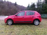 Gebraucht Dacia Sandero Ambiance 75 PS (55 kW) 2009 Rot Limousine