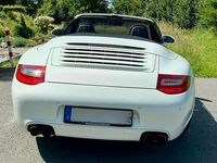 Gebraucht Porsche 911 Carrera Cabriolet 345 PS (253 kW) 2009 Weiß Cabrio