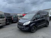 Gebraucht Ford Transit Custom 125 PS (91 kW) 2014 Pantherschwarz metallic Van / Kleinbus