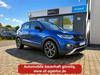 Gebraucht VW T-Cross Style 110 PS (80 kW) 2021 Reef blue metallic SUV