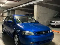 Gebraucht Opel Astra 125 PS (91 kW) 2002 Blau Coupé
