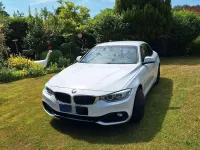 Gebraucht BMW 420 Cabriolet Sport Line 184 PS (135 kW) 2014 Weiß Cabrio