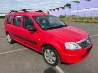 Gebraucht Dacia Logan MCV Ambiance 75 PS (55 kW) 2009 Rot Limousine
