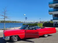 Gebraucht Cadillac Deville 325 PS (239 kW) 1963 Rot Limousine
