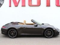 Gebraucht Porsche 911 Carrera Cabriolet 349 PS (256 kW) 2014 Anthrazitbraunmetallic (metallic) Cabrio