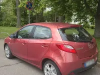 Gebraucht Mazda 2 68 PS (50 kW) 2008 Rot Kleinwagen