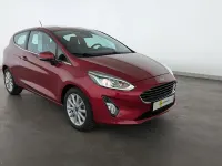 Gebraucht Ford Fiesta Titanium 125 PS (91 kW) 2017 Rubyrot (metallic) Kleinwagen