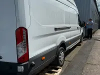 Gebraucht Ford Transit 131 PS (96 kW) 2019 Weiß Van / Kleinbus
