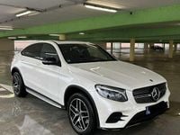 Gebraucht Mercedes GLC250 AMG line 211 PS (155 kW) 2017 Weiß Coupé