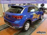 Gebraucht VW T-Roc Style 150 PS (110 kW) 2022 Ravennablau (blue), metallic SUV
