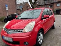 Gebraucht Nissan Note 85 PS (62 kW) 2008 Rot Kleinwagen