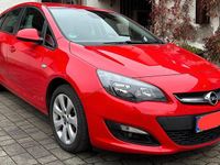 Gebraucht Opel Astra 120 PS (88 kW) 2015 Rot Limousine