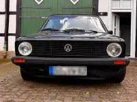 Gebraucht VW Golf Cabriolet 90 PS (66 kW) 1986 Schwarz Cabrio