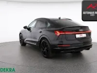 Gebraucht Audi e-tron Sportback S-Line 300 kW (408 PS) 2021 Mythosschwarz SUV