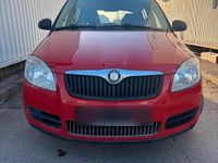 Gebraucht Skoda Fabia 60 PS (44 kW) 2009 Rot Limousine