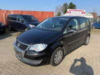 Gebraucht VW Touran Conceptline 105 PS (77 kW) 2008 Schwarz Van / Kleinbus