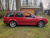 Gebraucht VW Golf IV 101 PS (74 kW) 2002 Rot Kombi