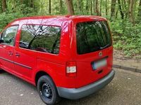 gebraucht VW Caddy Rot TÜV Neu 1.6 Benziner 102 PS