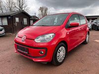 Gebraucht VW up! move up! 75 PS (55 kW) 2016 Rot Kleinwagen