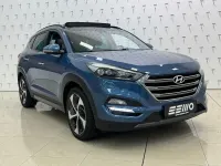 Gebraucht Hyundai Tucson Premium 185 PS (136 kW) 2015 Blau SUV
