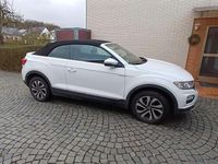 Gebraucht VW T-Roc Cabriolet Active 110 PS (80 kW) 2021 Weiß Cabrio