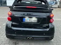 Gebraucht Smart ForTwo Cabrio Brabus 120 PS (88 kW) 2008 Schwarz Cabrio