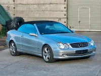 Gebraucht Mercedes CLK200 163 PS (119 kW) 2004 Silber Cabrio