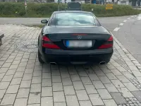 Gebraucht Mercedes SL500 300 PS (220 kW) 2003 Schwarz Cabrio