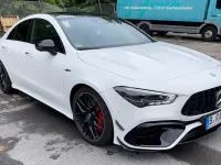 Gebraucht Mercedes CLA45 AMG AMG 421 PS (309 kW) 2024 Weiß Coupé