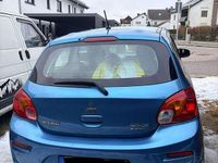 Gebraucht Mitsubishi Space Star Diamant Edition 71 PS (52 kW) 2016 Blau Kleinwagen