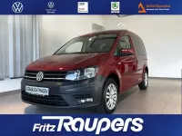 Gebraucht VW Caddy Trendline 125 PS (91 kW) 2016 Fortanarot metallic Van / Kleinbus