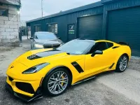 Second-hand Corvette Z06 659 CP (484 kW) 2016 Galben Cabrio