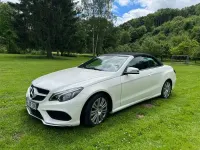 Gebraucht Mercedes E200 AMG line 184 PS (135 kW) 2013 Weiß Cabrio