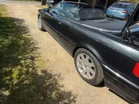Gebraucht Audi Cabriolet 150 PS (110 kW) 1999 Schwarz Cabrio