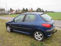 Gebraucht Peugeot 206 109 PS (80 kW) 2001 Blau Limousine