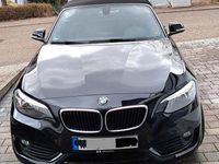 Gebraucht BMW 218 Advantage 136 PS (100 kW) 2016 Schwarz Cabrio