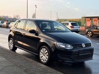 Gebraucht VW Polo Trendline 60 PS (44 kW) 2013 Schwarz Kleinwagen