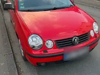 Gebraucht VW Polo Basis 64 PS (47 kW) 2002 Rot Limousine
