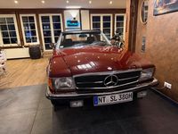 Gebraucht Mercedes SL380 204 PS (150 kW) 1983 Rot Cabrio